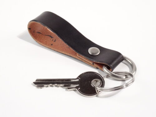Schlüsselanhänger aus Leder