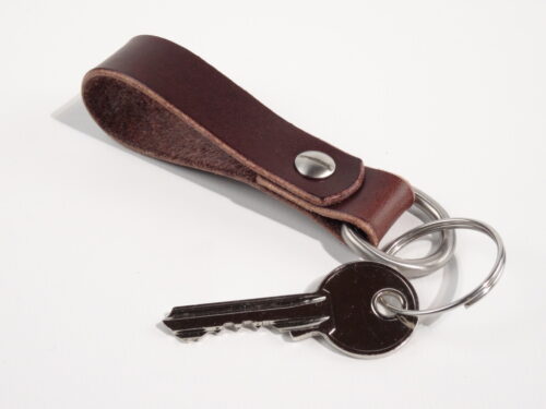 Porte-clés en cuir